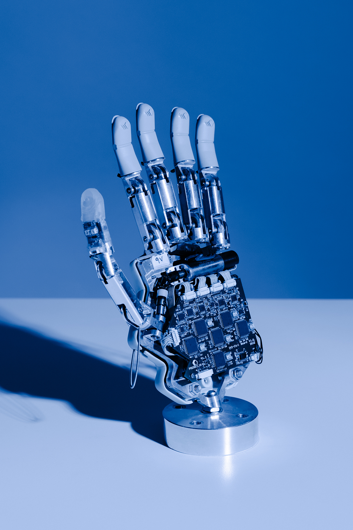 MIA Hand myoelectric prosthesis photographed by Filippo Maffei — cover image